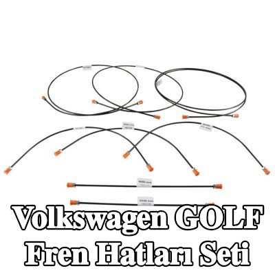 JP GROUP Fren Hatları Seti — 1990 Volkswagen Golf