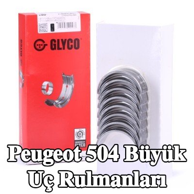GLYCO Büyük Uç Yatakları Çelik tabanlı alüminyum alaşımı — 1997 Peugeot 504