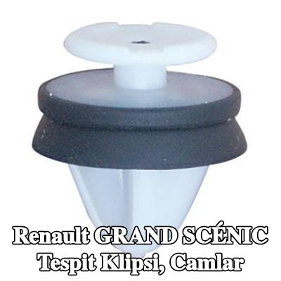 RESTAGRAF Tespit Klipsi, camlar — Renault Grand Scénic