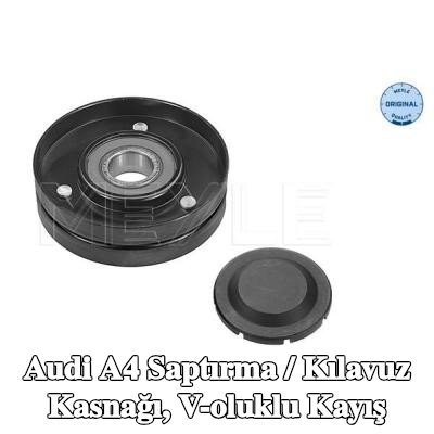 MEYLE Saptırma / kılavuz kasnağı, V-ribbed kayış ORİJİNAL Kalite, Outer Diameter: 73mm — 1994 Audi A4