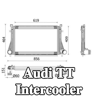 MAHLE Intercooler — Audi Tt