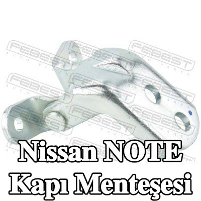 FEBEST Kapı Menteşesi Sol Ön, Sol Arka — Nissan Note