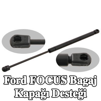 FEBI BILSTEIN Bagaj kapağı amortisörü (Her iki taraf), 455mm — 2002 Ford Focus