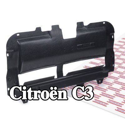 REZAW PLAST مادة عازلة للصوت, حجرة المحرك — 2002 Citroën C3