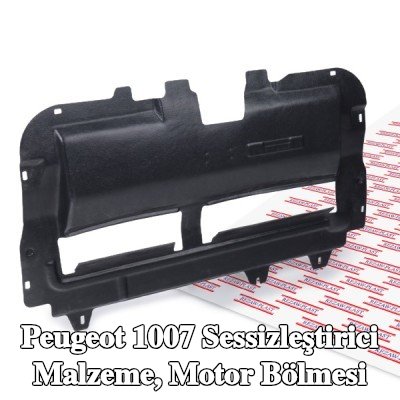 REZAW PLAST Sessizleştirici Malzeme, motor bölmesi Motor Bölmesi — Peugeot 1007