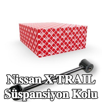 FEBI BILSTEIN Alt süspansiyon kolu, Arka Aks Sol, dış, Çelik — 2002 Nissan X-trail
