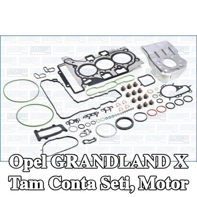 AJUSA Tam Conta Seti, silindir kapağı contalı motor, valf gövdesi contalı — Opel Grandland X