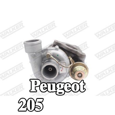 WALKER الشاحن التوربيني مع الحشيات/الأختام — Peugeot 205