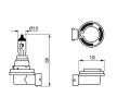 BOSCH Uzun far ampulü H16, 19W, 12V — Lexus Is (5)