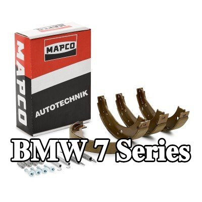 MAPCO مجموعة أحذية الفرامل للمحور الخلفي, مع ملحقات — 2000 BMW 7 Series