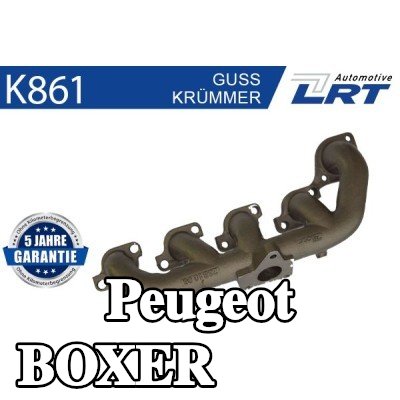 LRT مشعب العادم مع أجزاء التثبيت — Peugeot Boxer