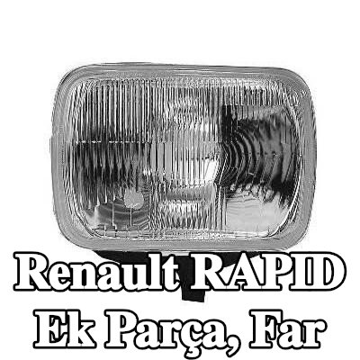 VAN WEZEL Ek parça, far — Renault Rapid