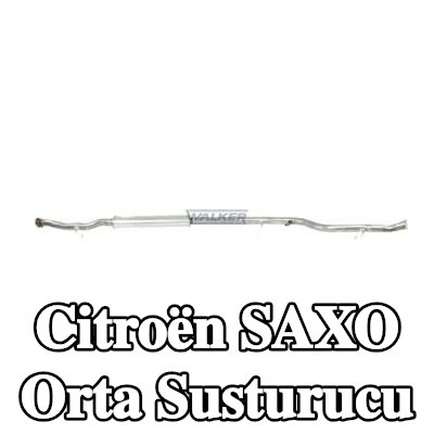 WALKER Orta susturucu 2210mm, montaj parçaları olmadan — Citroën Saxo