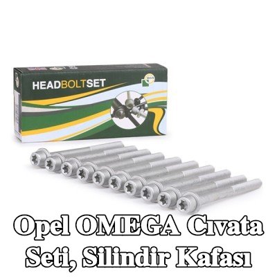 BGA Cıvata Kiti, silindir kafası M11 — 1990 Opel Omega