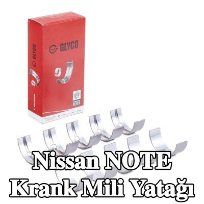 GLYCO Çelik tabanlı alüminyum alaşımlı krank mili yatağı — Nissan Note