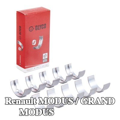 GLYCO محمل العمود المرفقي من سبائك الألومنيوم على قاعدة فولاذية — Renault Modus / Grand Modus