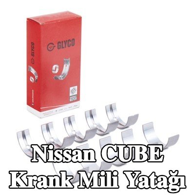 GLYCO Çelik tabanlı alüminyum alaşımlı krank mili yatağı — Nissan Cube