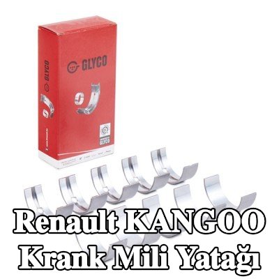 GLYCO Çelik tabanlı alüminyum alaşımlı krank mili yatağı — Renault Kangoo