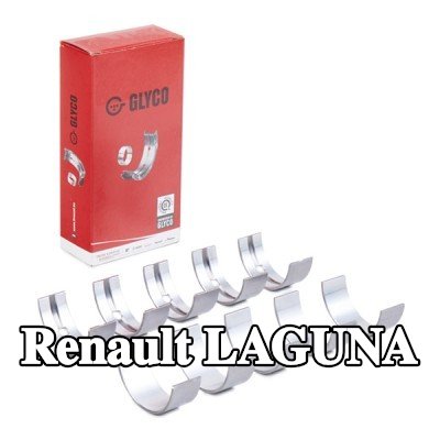GLYCO محمل العمود المرفقي من سبائك الألومنيوم على قاعدة فولاذية — Renault Laguna