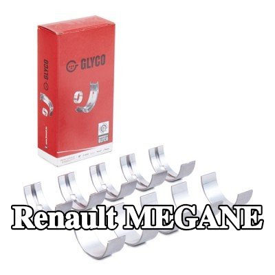 GLYCO محمل العمود المرفقي من سبائك الألومنيوم على قاعدة فولاذية — Renault Megane