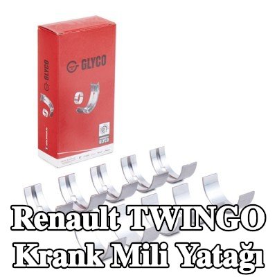 GLYCO Çelik tabanlı alüminyum alaşımlı krank mili yatağı — 2012 Renault Twingo