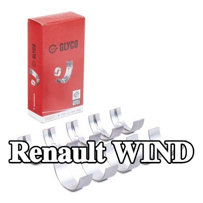 GLYCO محمل العمود المرفقي من سبائك الألومنيوم على قاعدة فولاذية — Renault Wind