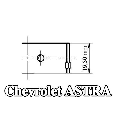 KOLBENSCHMIDT مجموعة محامل قضيب التوصيل — 1998 Chevrolet Astra