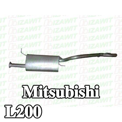 IZAWIT كاتم الصوت الخلفي الخلفي — Mitsubishi L200