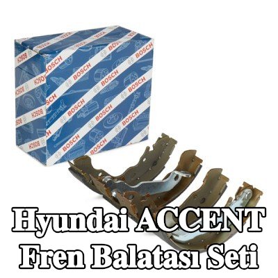 BOSCH Fren Balatası Seti — 2002 Hyundai Accent