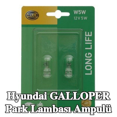 HELLA Park lambası ampulü — 1995 Hyundai Galloper