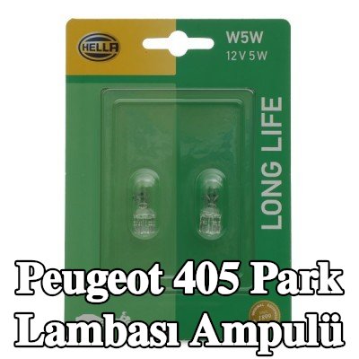 HELLA Park lambası ampulü — 1990 Peugeot 405