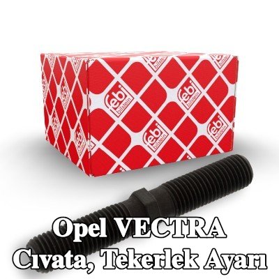 FEBI BILSTEIN Cıvata, tekerlek ayarı — Opel Vectra