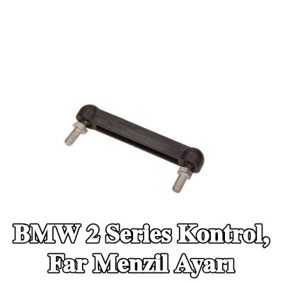 BMW Kontrol, far menzil ayarı — BMW 2 Series