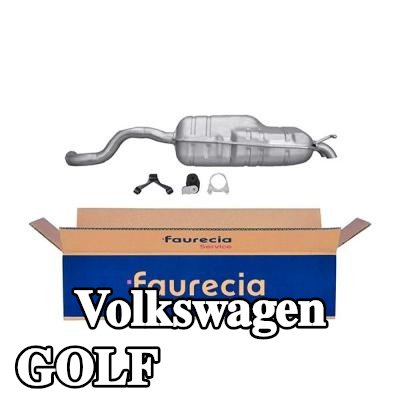 HELLA كاتم الصوت الخلفي الخلفي, مع قطع التركيب — 2006 Volkswagen Golf