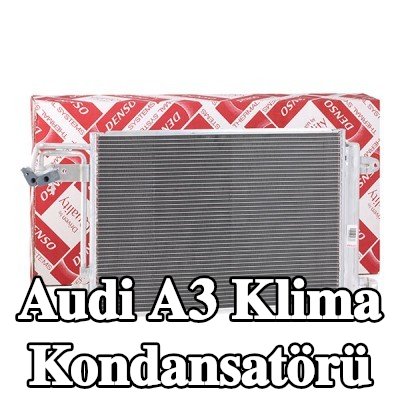 DENSO Klima kondansatörü 550x392x16, kurutuculu — 2000 Audi A3