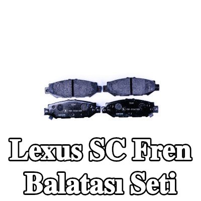 HELLA Fren balatası seti 15, 5mm — 2000 Lexus Sc
