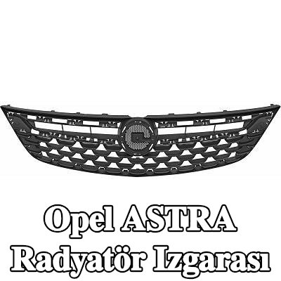 DIEDERICHS Radyatör ızgarası koyu gri — 2019 Opel Astra
