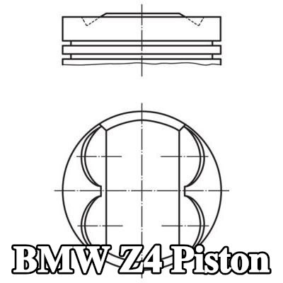 MAHLE Piston — 2010 BMW Z4