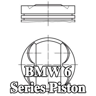 MAHLE Piston — 2004 BMW 6 Series
