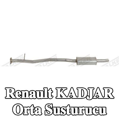 WALKER Orta susturucu 1565mm, montaj parçaları olmadan — Renault Kadjar