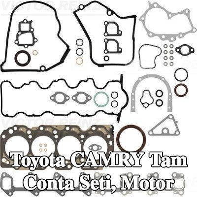 REINZ Tam Conta Seti, krank mili contalı motor, valf gövdesi contalı, yağ karteri contası olmadan — 1990 Toyota Camry