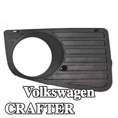VAN WEZEL شبكة المصد الأمامي الأيمن, مع فتحة (فتحات) لمصابيح الضباب — 2012 Volkswagen Crafter