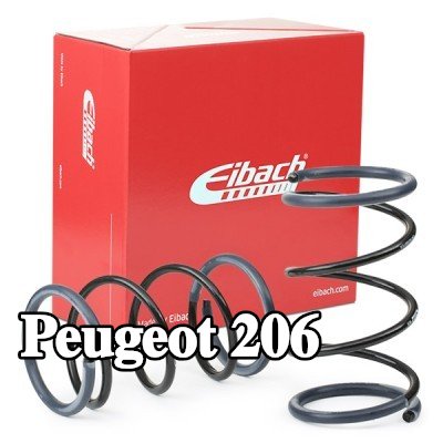 EIBACH مجموعة التعليق, coil springs Set of 2 springs, برو-كيت — Peugeot 206