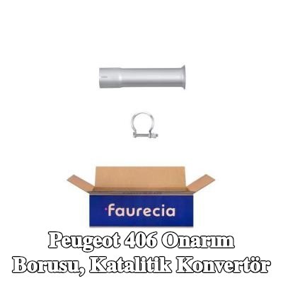 HELLA Onarım borusu, montaj parçaları ile birlikte katalitik konvertör — Peugeot 406