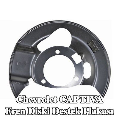 METZGER Fren diski destek plakası Ön Aks Sol — Chevrolet Captiva