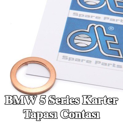 DT Spare Parts Karter tapası rondelası Bakır, Inner Diameter: 12mm — 1994 BMW 5 Series