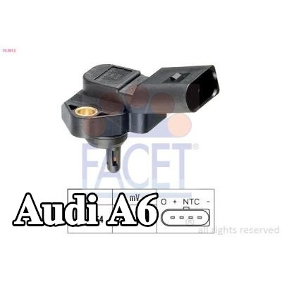 FACET مستشعر ضغط الهواء, تعديل الارتفاع صنع في إيطاليا - مكافئ للمعدات الأصلية — 1994 Audi A6