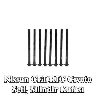 KAMOKA Cıvata seti, silindir kafası — Nissan Cedric