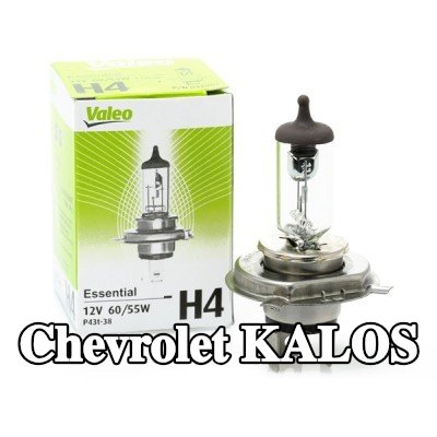 VALEO لمبة الضوء العالي ESSENTIAL, H4, 60/55W, 12V — 2003 Chevrolet Kalos