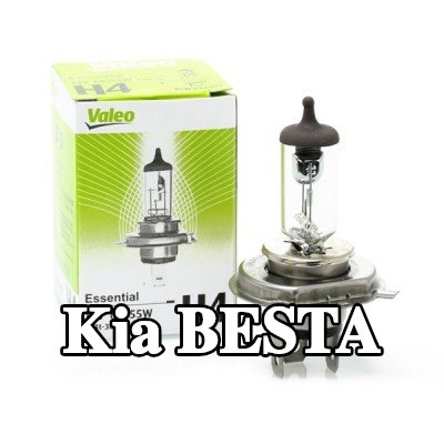 VALEO لمبة الضوء العالي ESSENTIAL, H4, 60/55W, 12V — 1995 Kia Besta